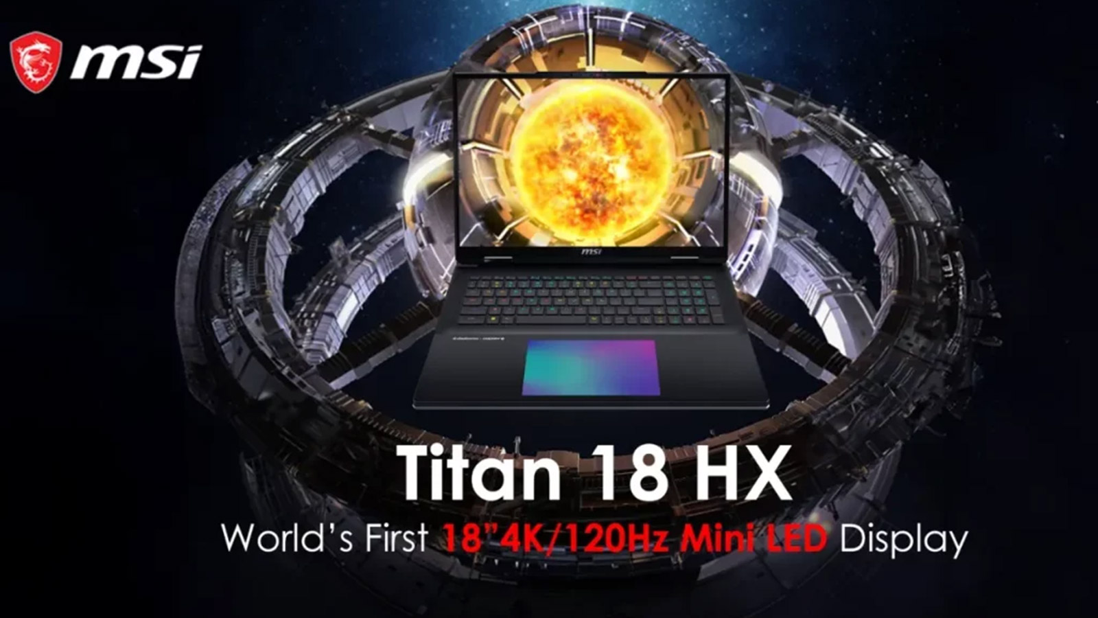 لپ تاپ MSI Titan 18 HX ؛ هیولای MSI در CES 2024